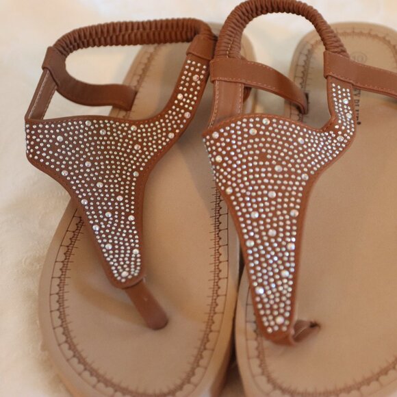 Ashley Blue Sandal Size 10 - Picture 7 of 7